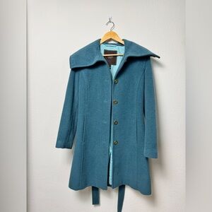 Teal Coach Coat